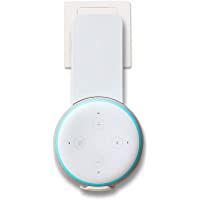 Amazon Basics - Soporte para montaje en pared para Echo Dot de tercera generación- Blanco